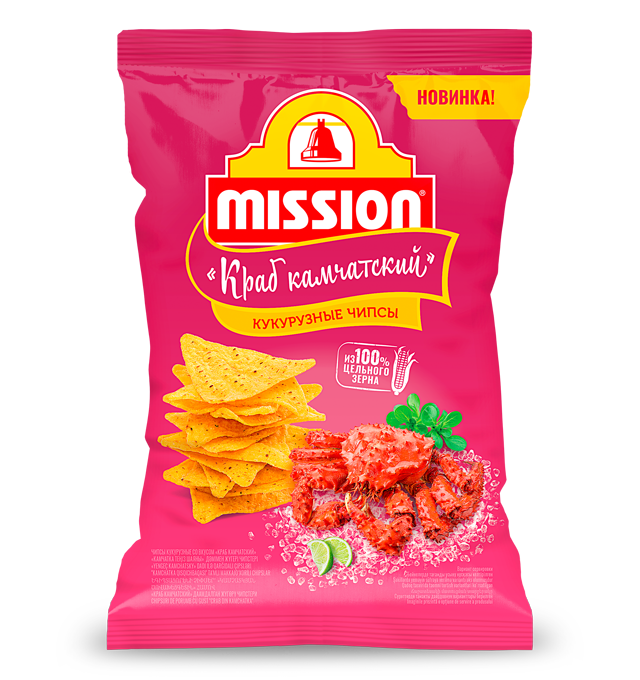Chips Mission Краб 90 Г Face (Tiny)