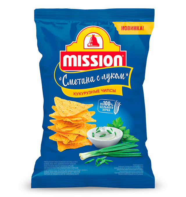 Chips Mission Сметана Лук 90 Г Face (Tiny)