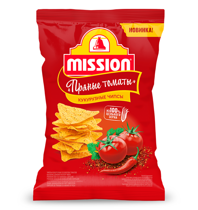 Chips Mission Томат 90 Г Face (Tiny)
