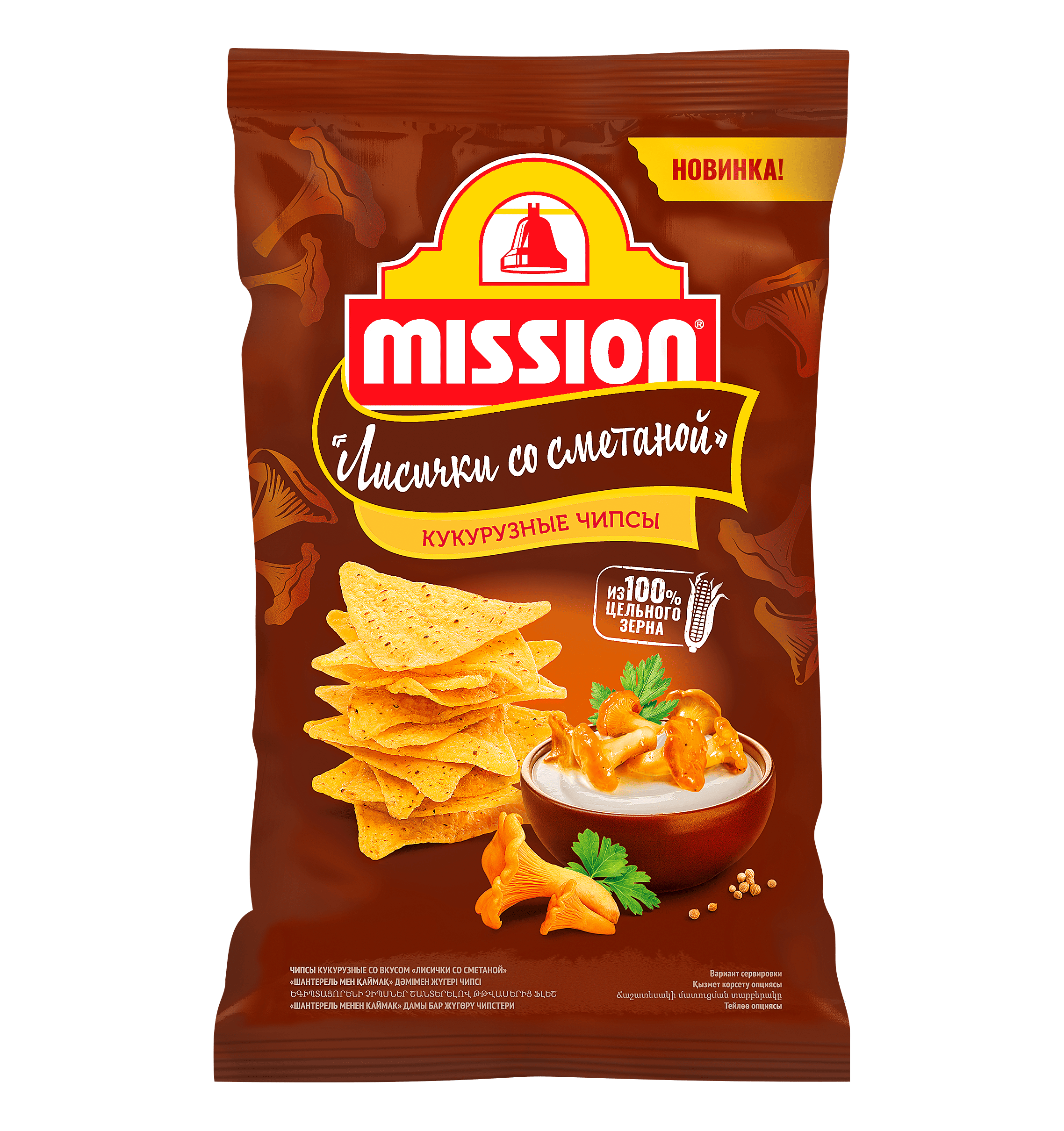 MISSION Лисички со сметаной