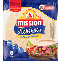 Пшеничные Лепёшки MISSION Оригинальные