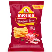 Чипсы MISSION Копченый бекон