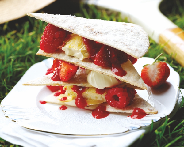 Слоеный десерт с маскарпоне