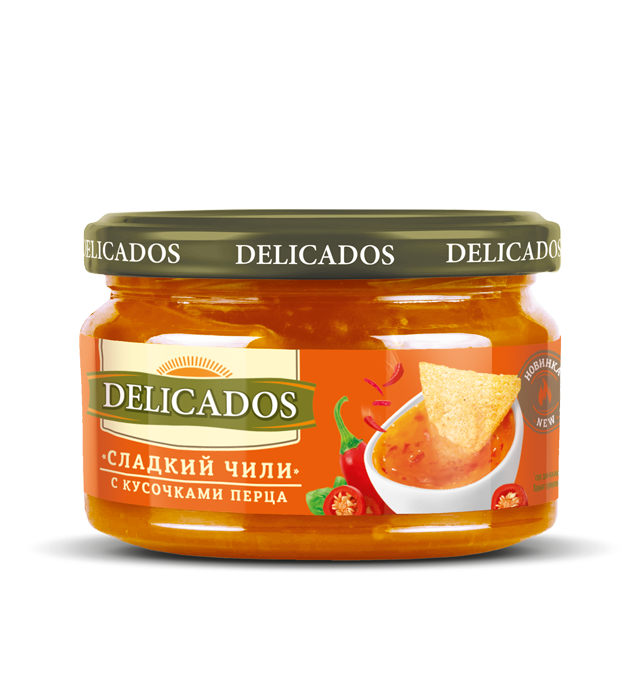 Delicados Sauce 3D Chilli Face (Tiny)