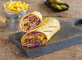 ШАУРМА С ТОМЛЁНОЙ СВИНИНОЙ