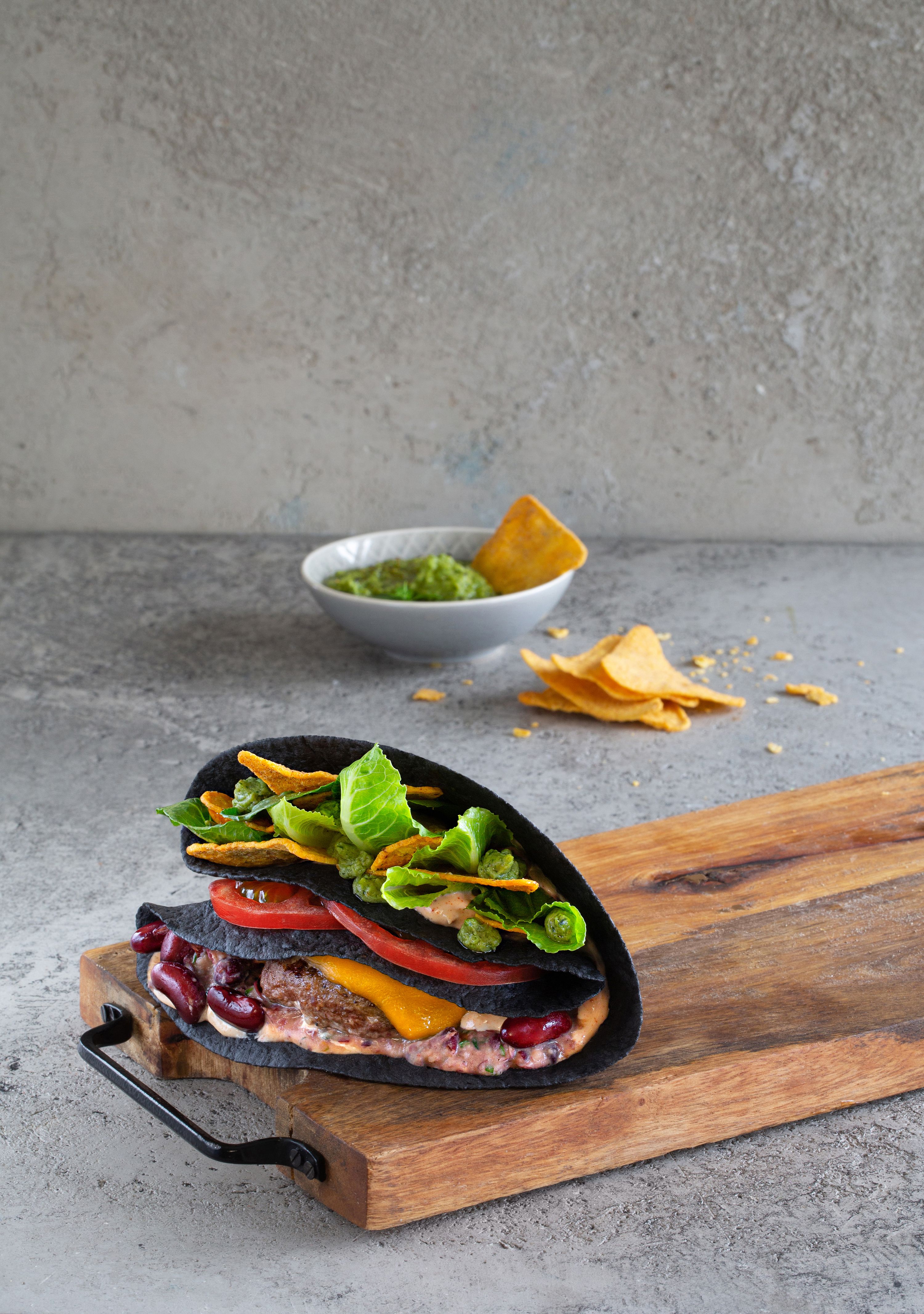 ЧЕРНЫЙ БУРГЕР ПО-МЕКСИКАНСКИ