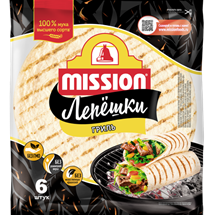 Пшеничные лепёшки MISSION Гриль
