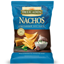 DELICADOS Начос Сметанный соус Ранч